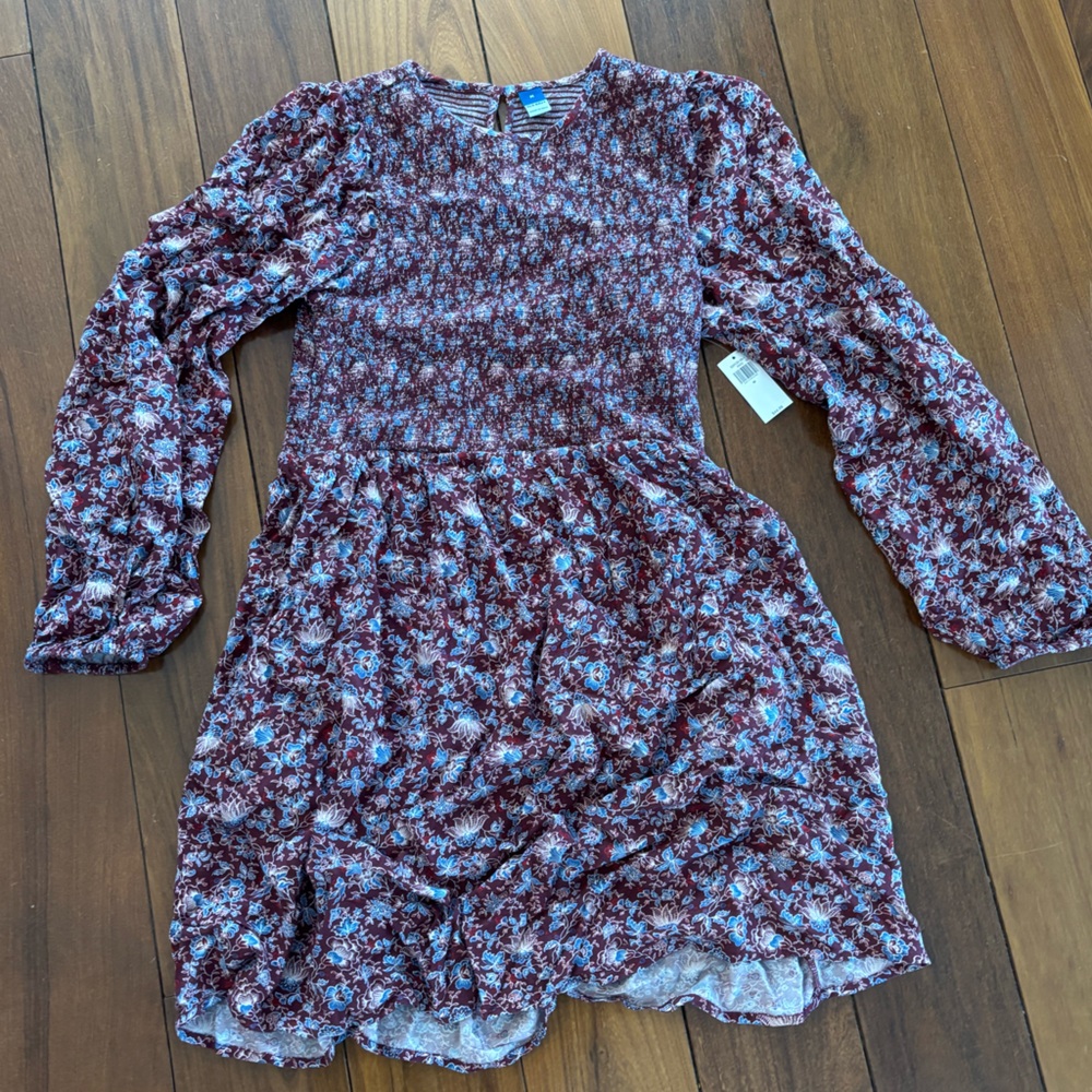 Floral Long Sleeve Women's Dress NWT